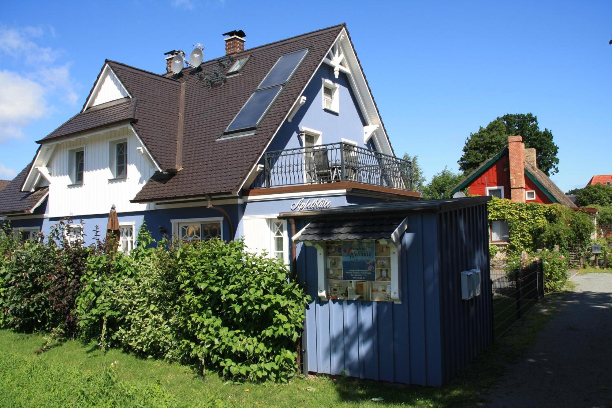 Ferienhaus Apfelbluete 青斯特 外观 照片